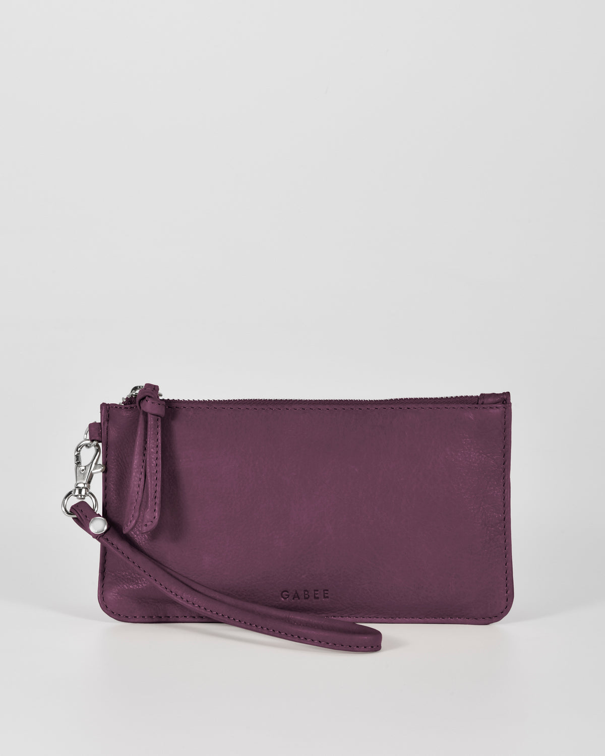 Abril Soft Leather Wristlet Purse