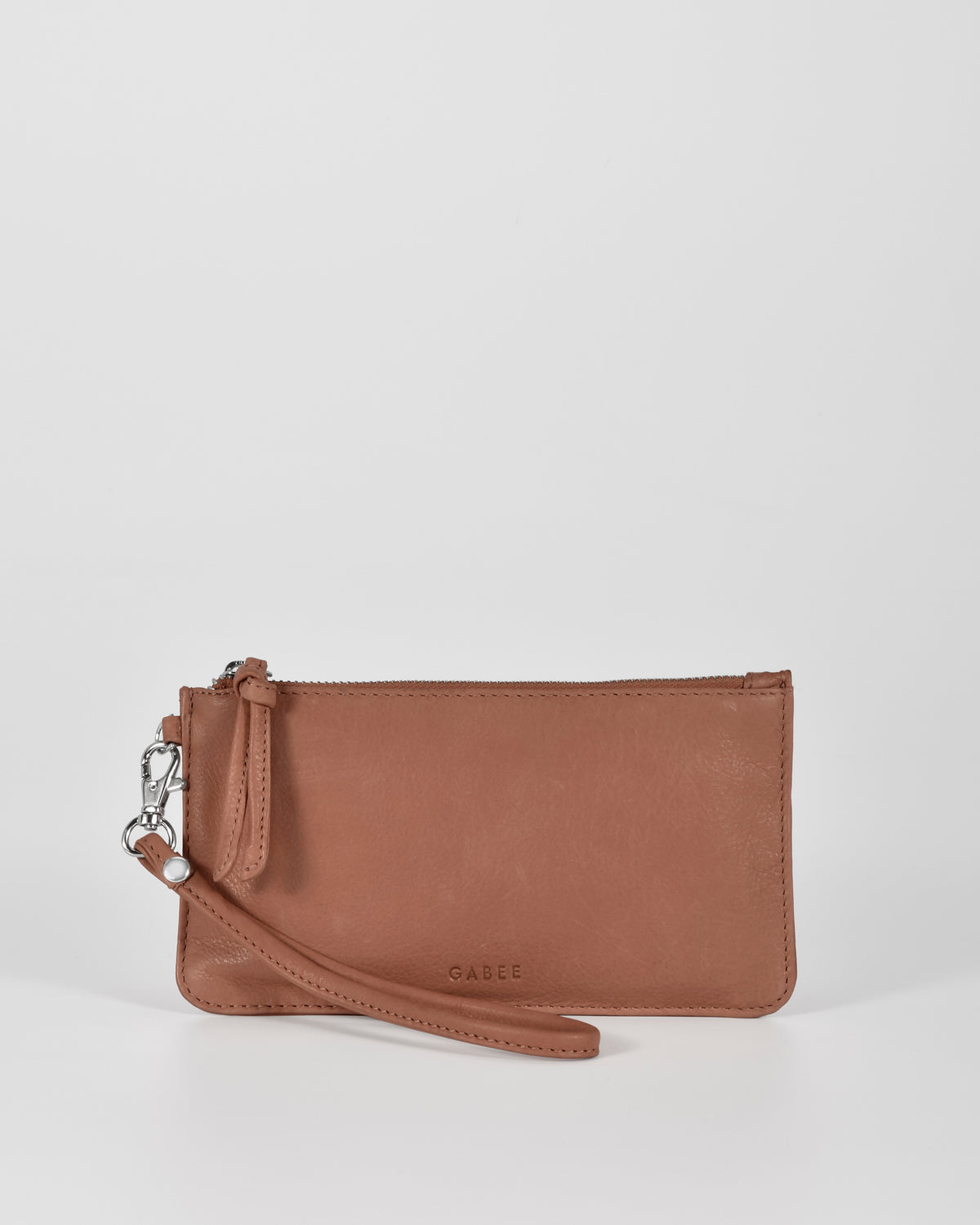 Abril Soft Leather Wristlet Purse