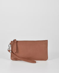 Abril Soft Leather Wristlet Purse