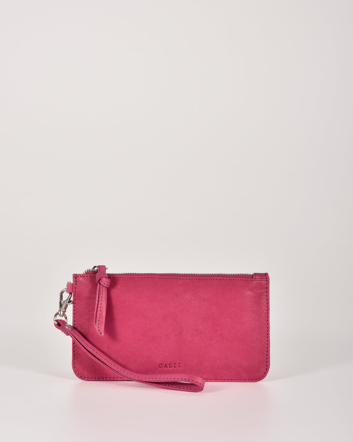 Abril Soft Leather Wristlet Purse