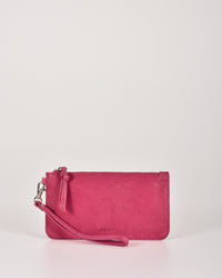 Abril Soft Leather Wristlet Purse