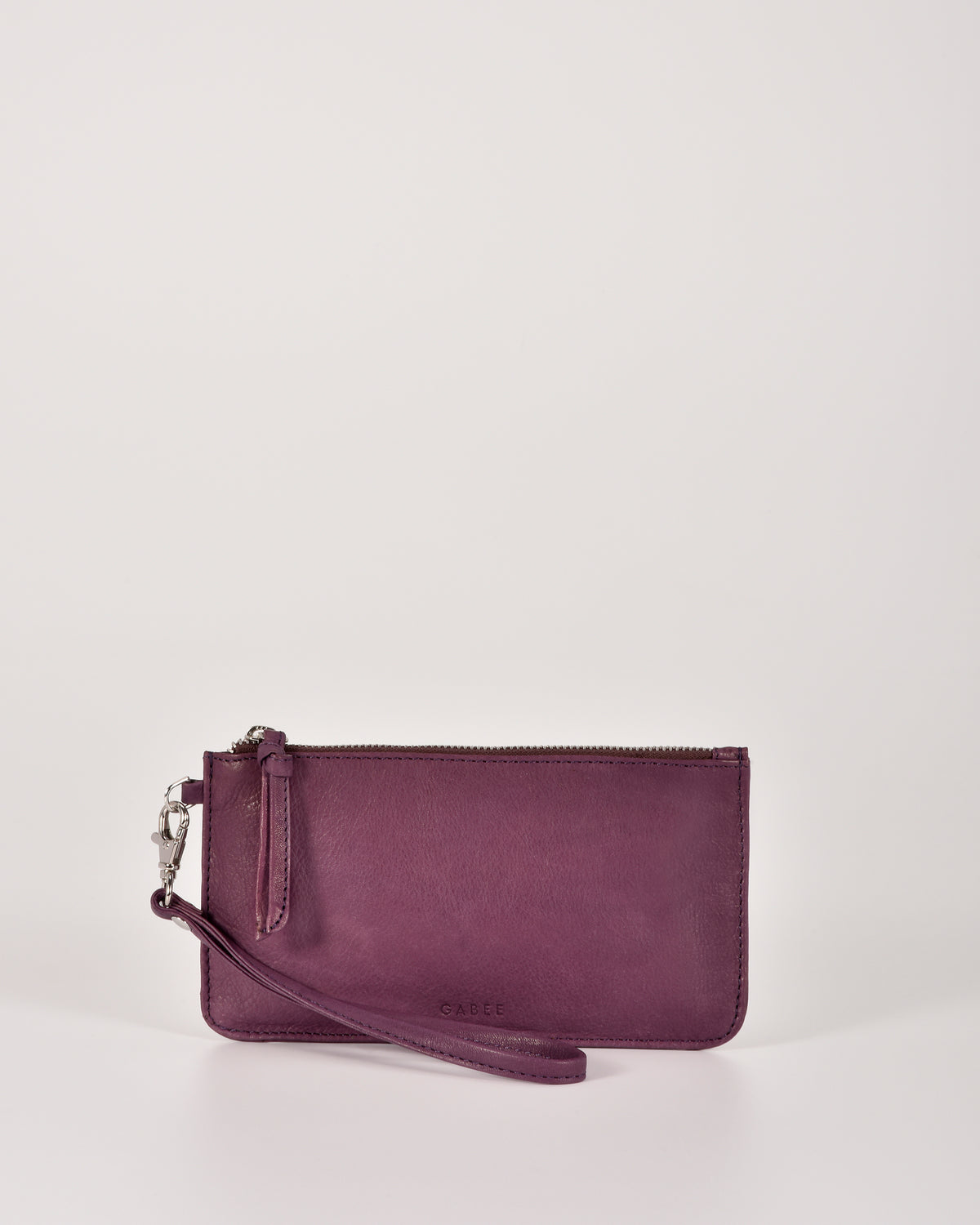 Abril Soft Leather Wristlet Purse
