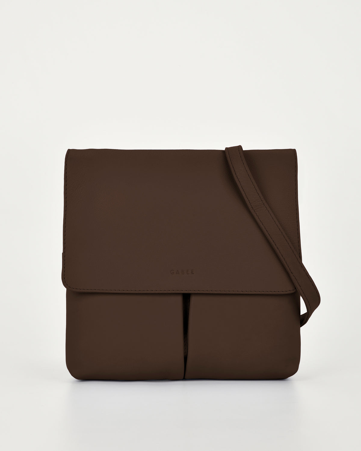 Ava Leather Flap over Crossbody Bag