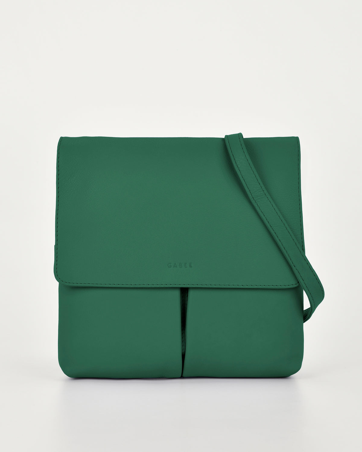 Ava Leather Flap over Crossbody Bag