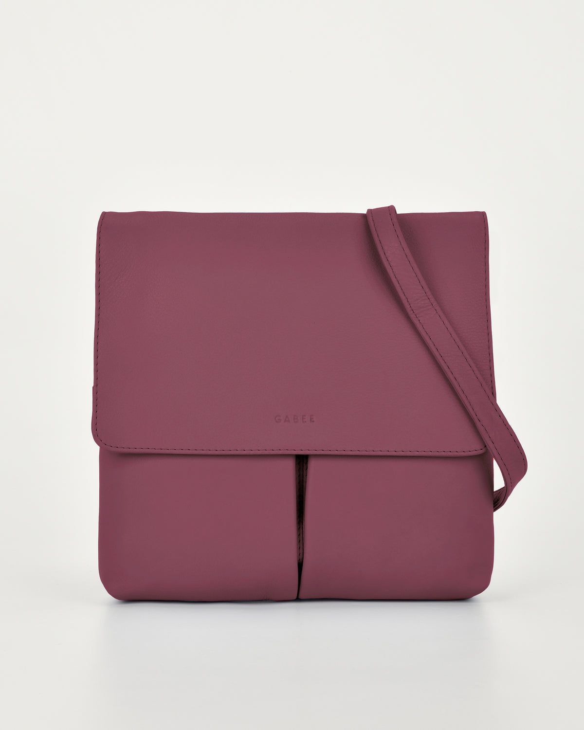 Ava Leather Flap over Crossbody Bag