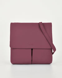 Ava Leather Flap over Crossbody Bag