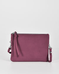 Fulton Soft Leather Double Pouch Crossbody