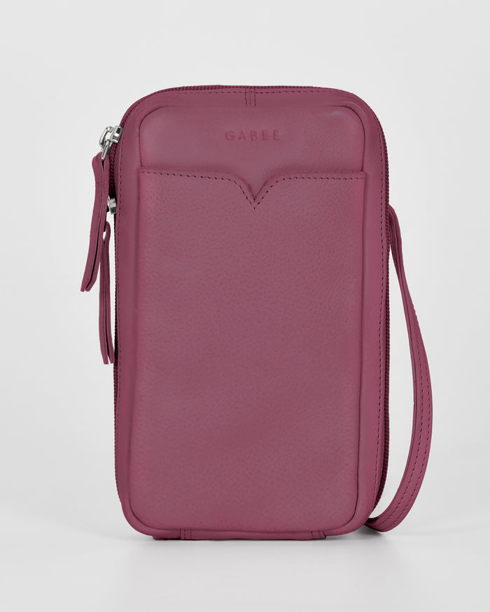 Kyra Leather Compact Carryall Bag