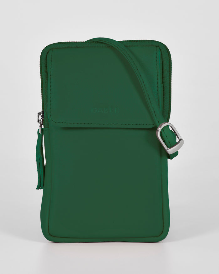 Mariah Leather Slim Crossbody Bag
