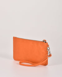 Abril Soft Leather Wristlet Purse