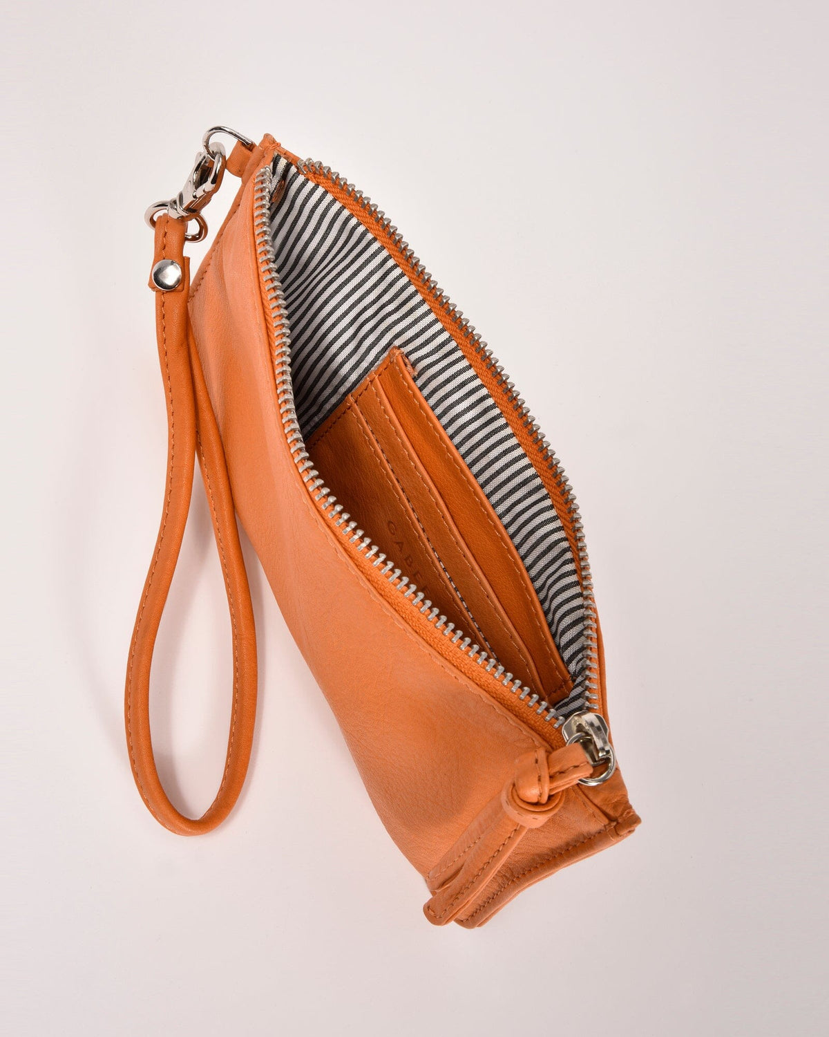 Abril Soft Leather Wristlet Purse