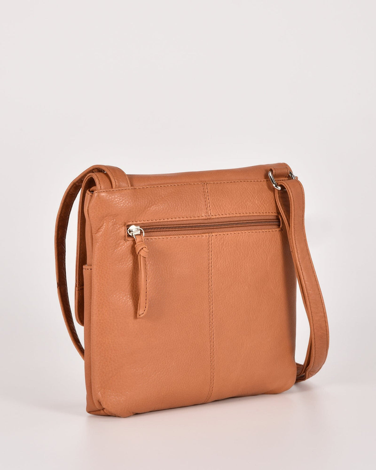 Ava Leather Flap over Crossbody Bag