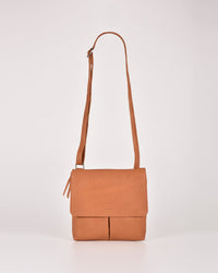 Ava Leather Flap over Crossbody Bag
