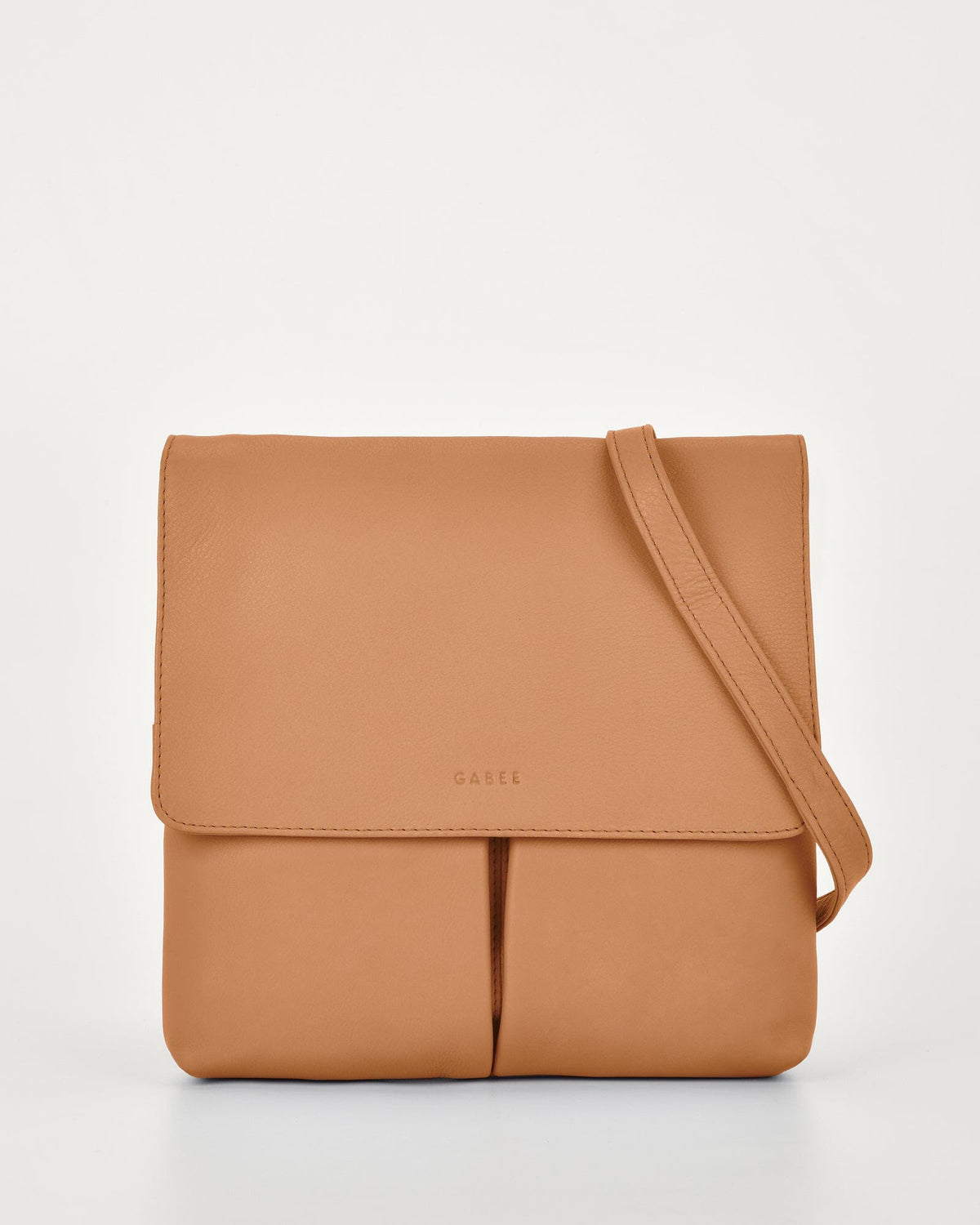 Ava Leather Flap over Crossbody Bag