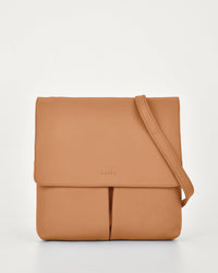 Ava Leather Flap over Crossbody Bag
