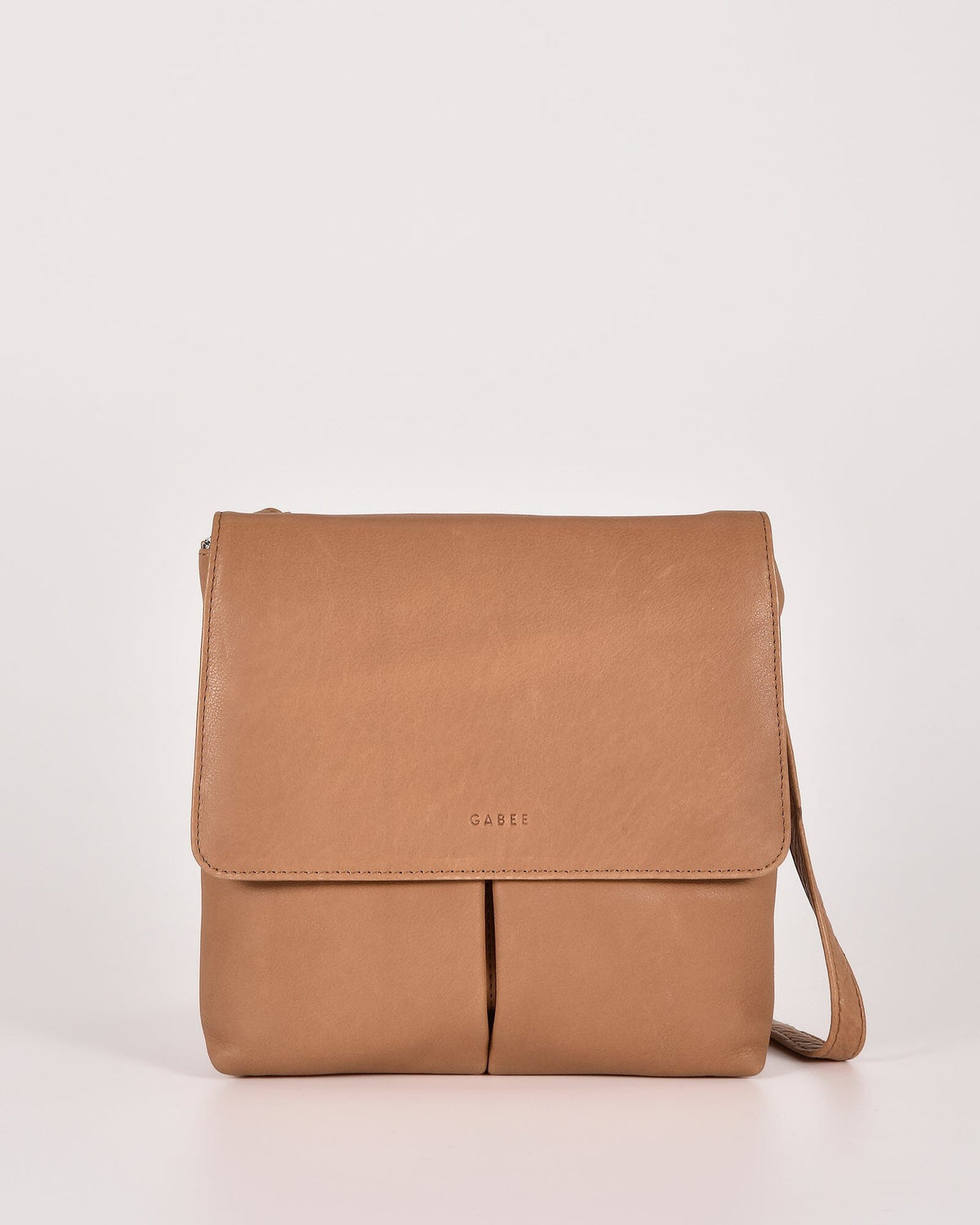 Ava Leather Flap over Crossbody Bag