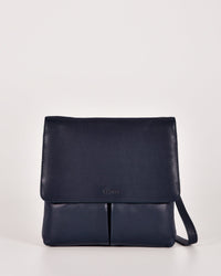 Ava Leather Flap over Crossbody Bag
