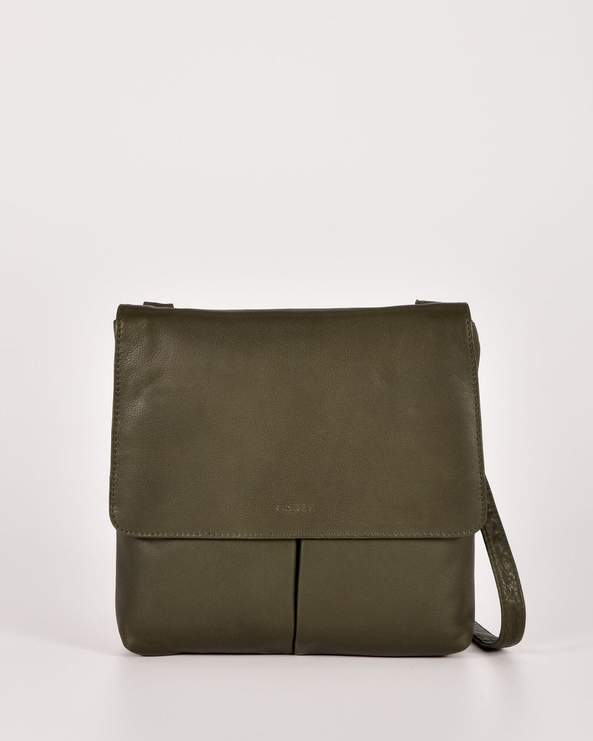 Ava Leather Flap over Crossbody Bag