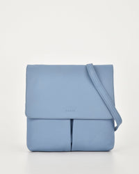 Ava Leather Flap over Crossbody Bag