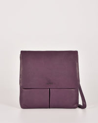 Ava Leather Flap over Crossbody Bag