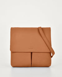Ava Leather Flap over Crossbody Bag