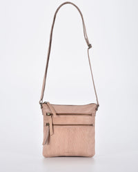 Barton Zipped Shoulder Leather Bag
