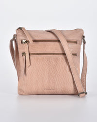 Barton Zipped Shoulder Leather Bag