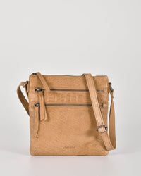 Barton Zipped Shoulder Leather Bag