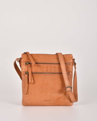 Barton Zipped Shoulder Leather Bag