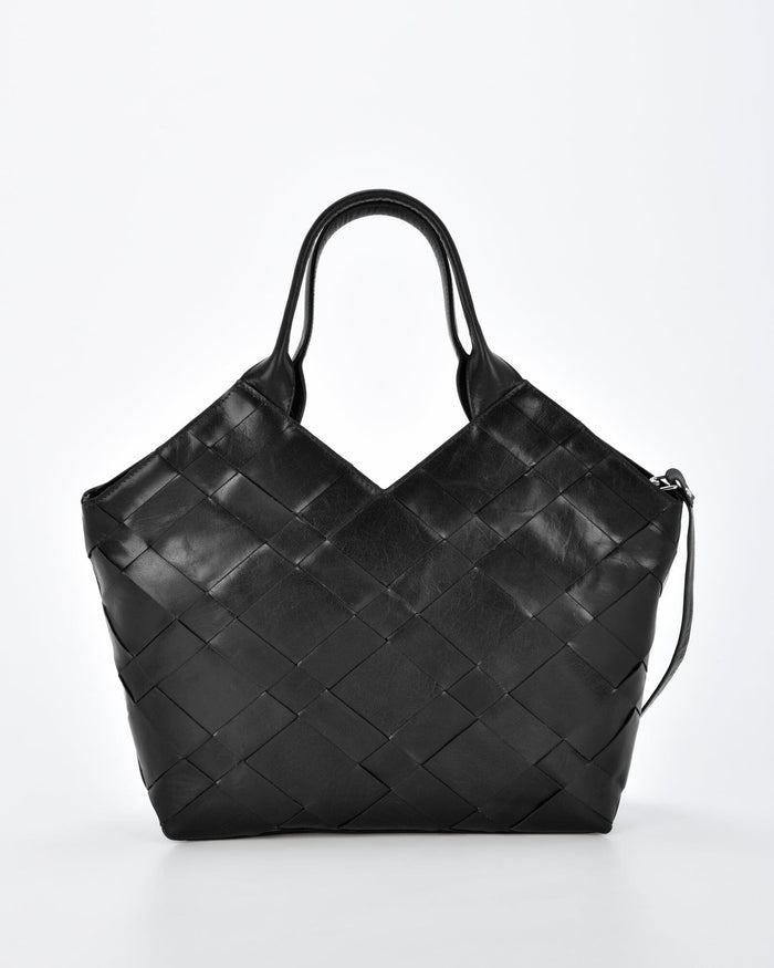 Baxter Weave Leather Tote