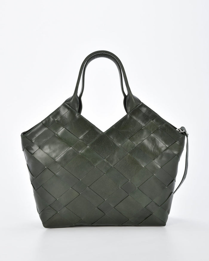 Baxter Weave Leather Tote