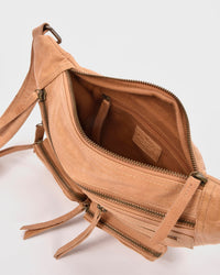 Bradshaw Zipped Leather Crossbody Bag