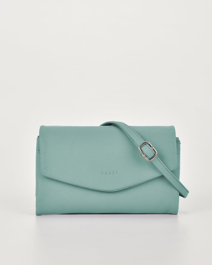 Chelsea Leather Crossbody Wallet