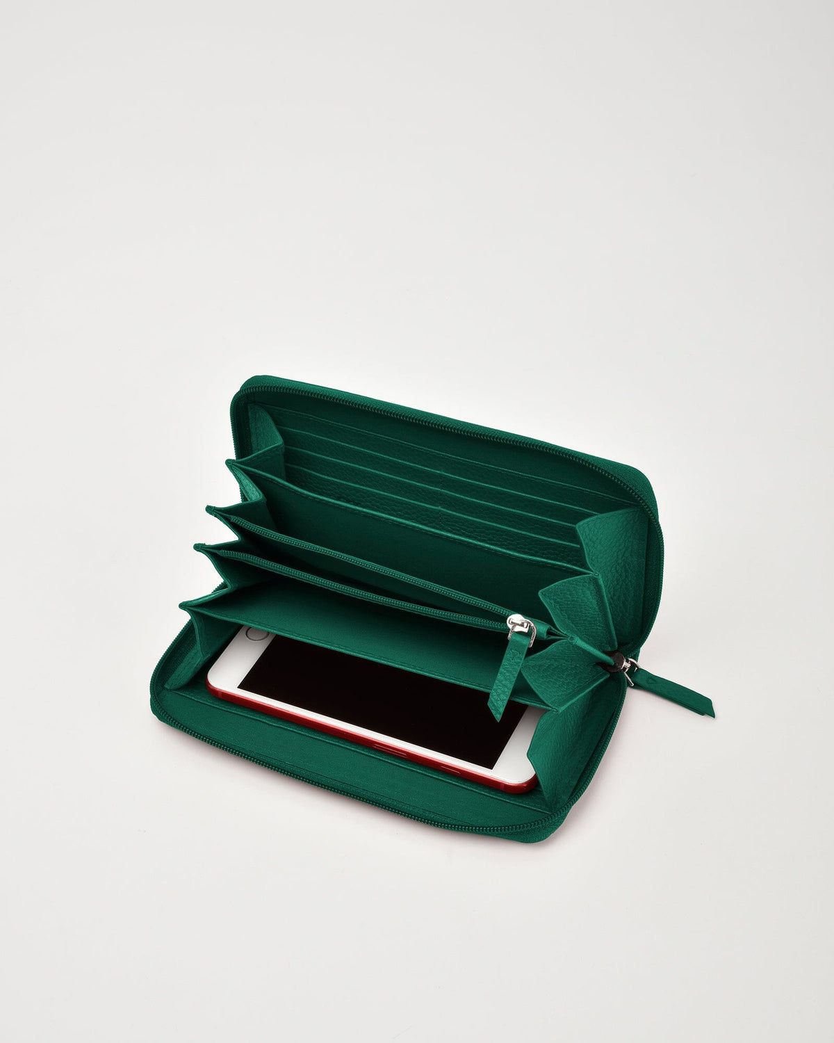 Creswick RFID Safe Zip Around Leather Wallet