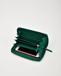 Creswick RFID Safe Zip Around Leather Wallet