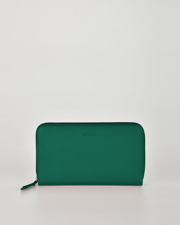 Creswick RFID Safe Zip Around Leather Wallet