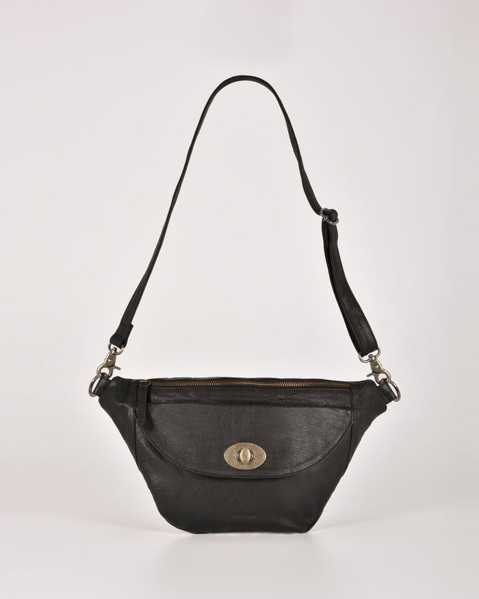 Dickson Leather Crossbody Bag With Turnlock