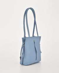 Ellie Leather 2 in 1 Convertible Shoulder Bag / Backpack