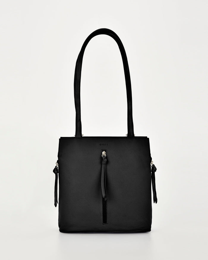 Ellie Leather 2 in 1 Convertible Shoulder Bag / Backpack