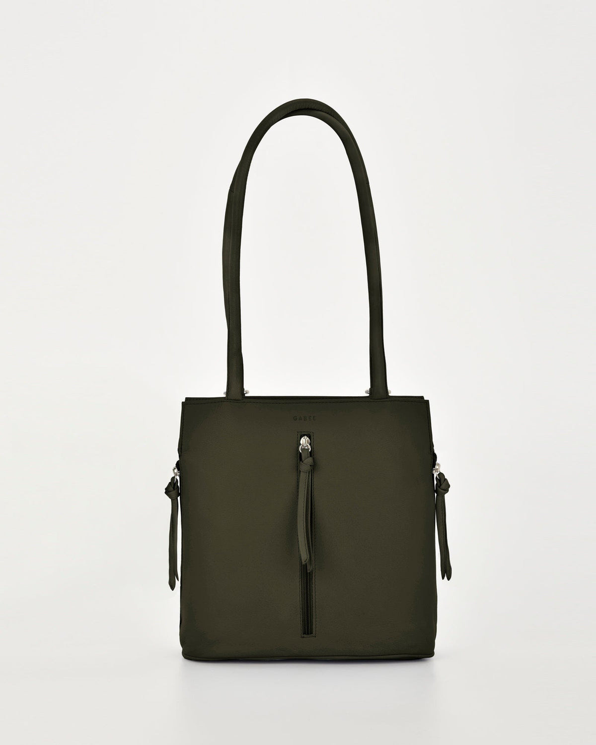 Ellie Leather 2 in 1 Convertible Shoulder Bag / Backpack