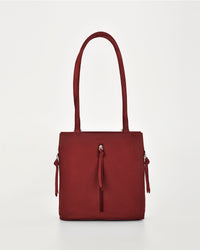 Ellie Leather 2 in 1 Convertible Shoulder Bag / Backpack