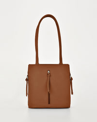 Ellie Leather 2 in 1 Convertible Shoulder Bag / Backpack