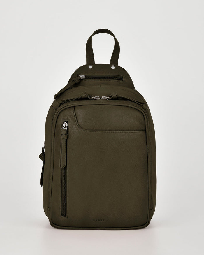 Emma Mini Leather Backpack