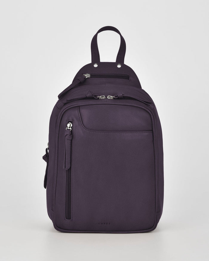 Emma Mini Leather Backpack