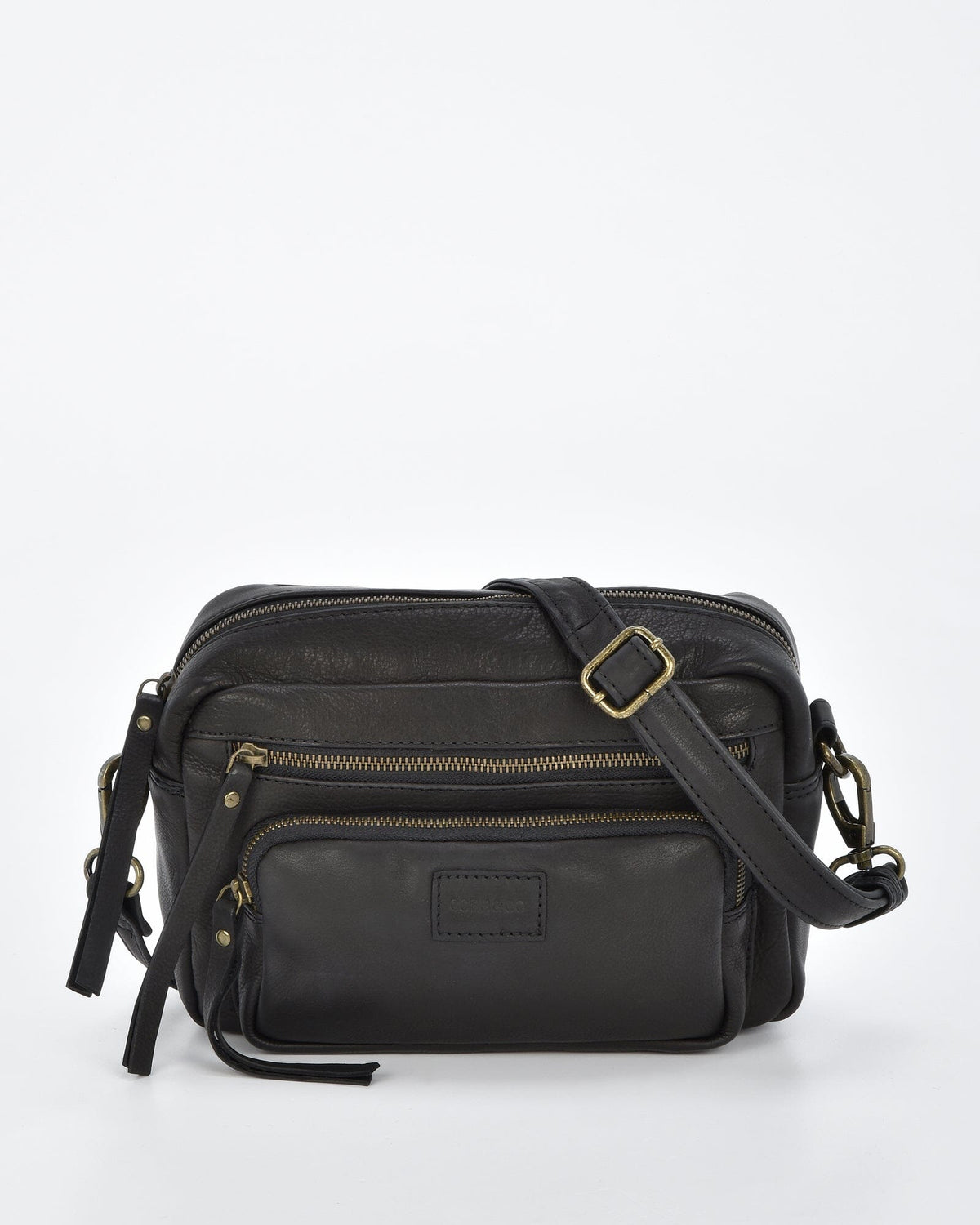 Flinders Leather Crossbody Camera Bag