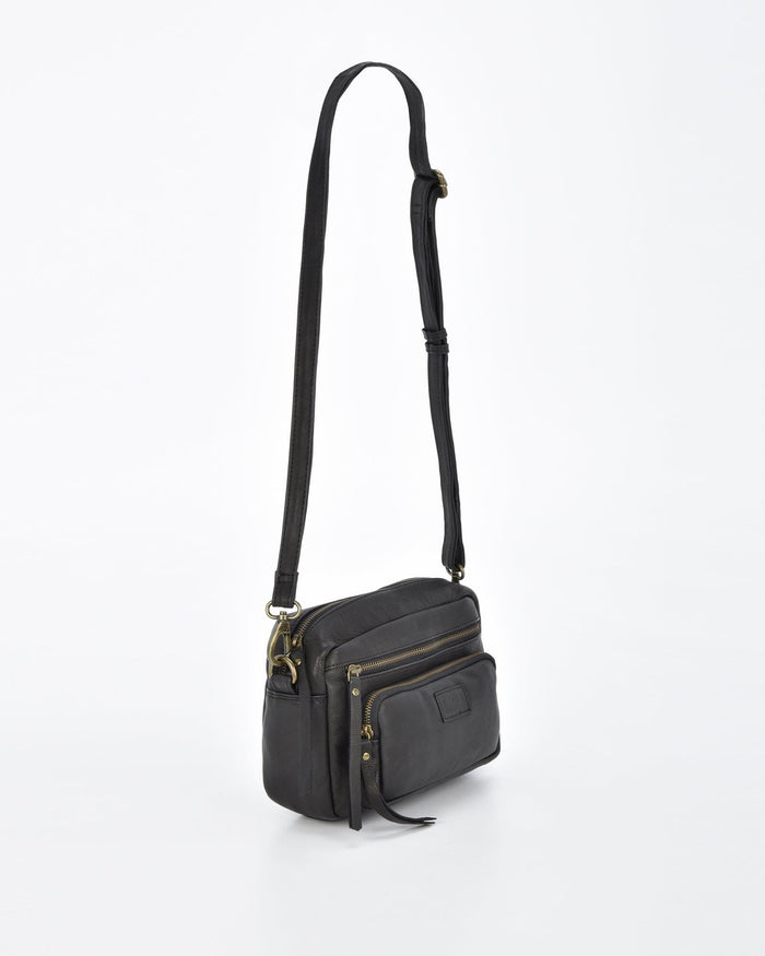 Flinders Leather Crossbody Camera Bag