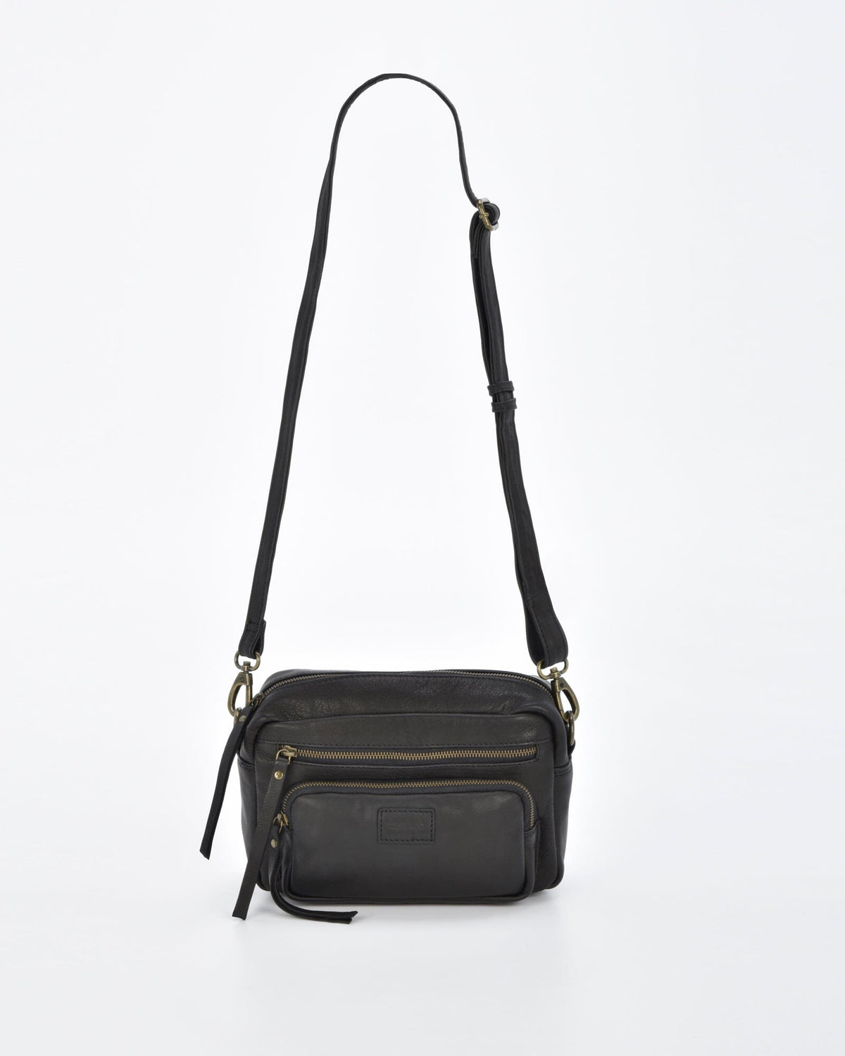 Flinders Leather Crossbody Camera Bag