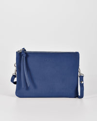 Fulton Soft Leather Double Pouch Crossbody