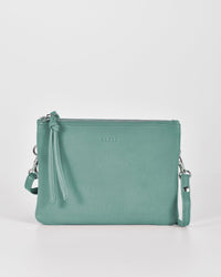 Fulton Soft Leather Double Pouch Crossbody