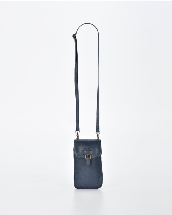 Gawler Rugged Leather Mini Crossbody/Phone holder/Wallet